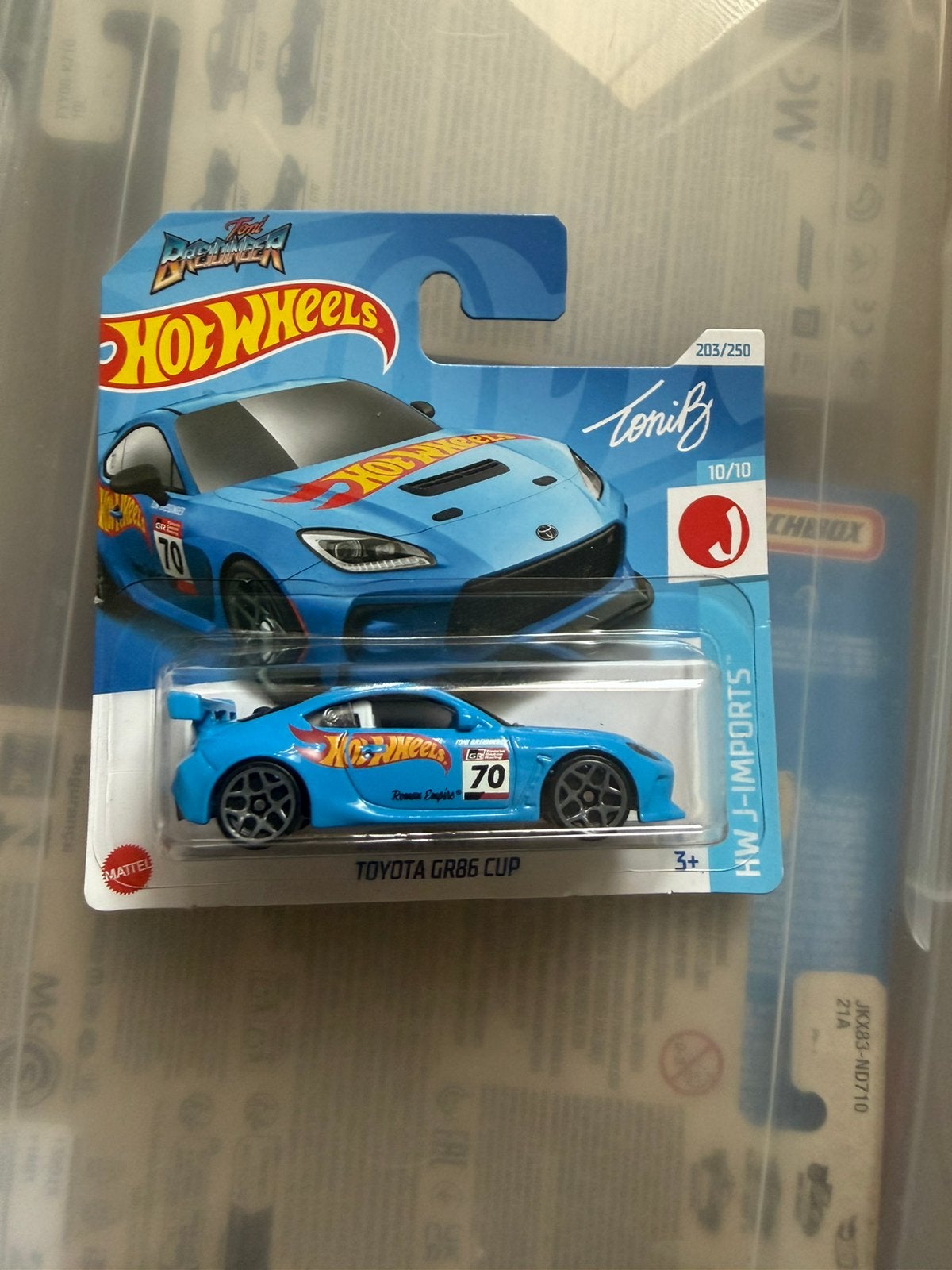 Hot wheels Toyota gr86, Hobby en Vrije tijd, Ophalen of Verzenden, Zo goed als nieuw, Auto