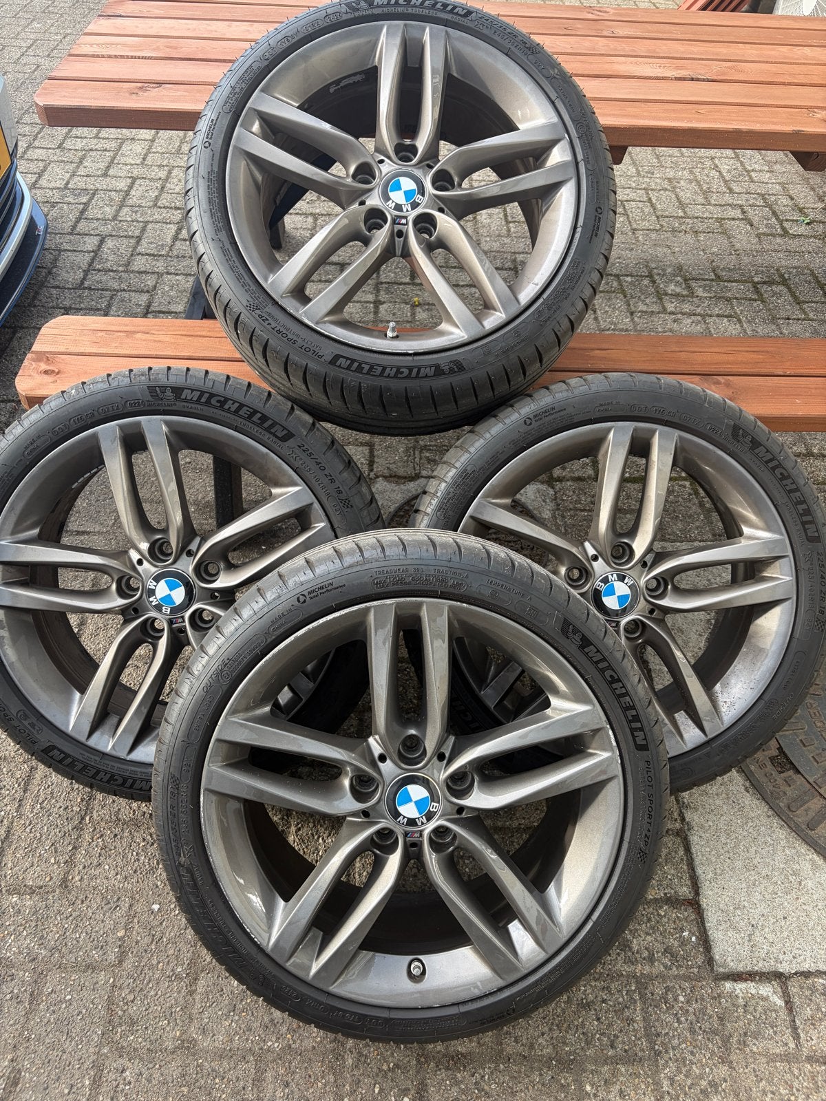 BMW M 18 inch velgen 5x120 orgineel f20 f21 f22, Ophalen of Verzenden, Gebruikt, BMW