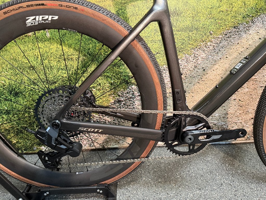 Scott Addict Gravel LTD M 13s Rival AXS Zipp 303XPLR €4299,-, Fietsen en Brommers, Fietsen | Racefietsen, 28 inch, Carbon, Heren