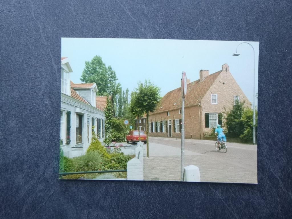 Oirschot, gasthuisstraat/auto 1979, Verzenden, 1960 tot 1980, Gelopen, Noord-Brabant