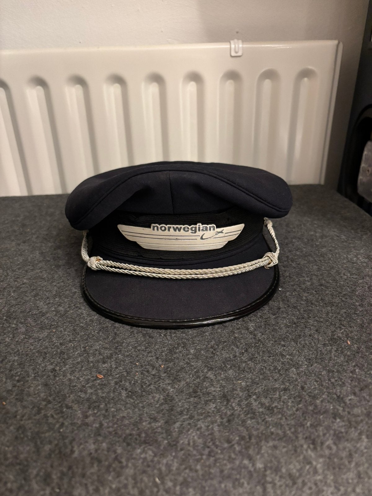 Pilotenpet Norwegian Air, Ophalen of Verzenden, Zo goed als nieuw, Patch, Badge of Embleem