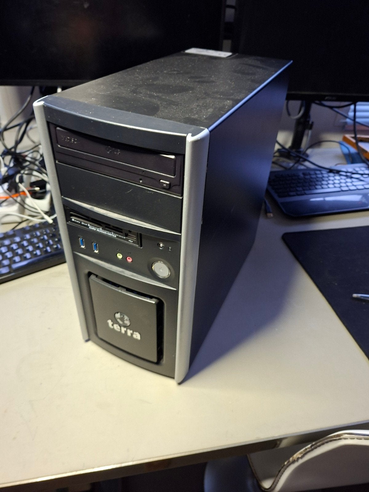 Micro ATX PC Behuizing met 360W Voeding, Computers en Software, Ophalen, Gebruikt