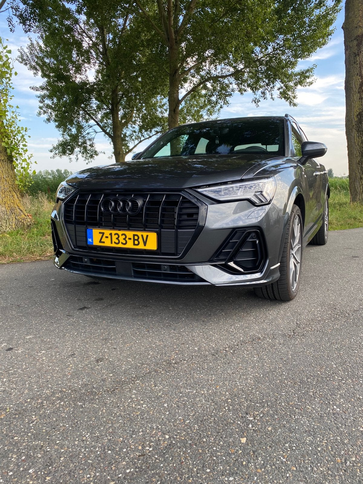 Audi Q3 45 Tfsi e 245pk Phev S Tronic 2021 Grijs, 1715 kg, Plug-in hybride, 1395 cc, 102 €/maand