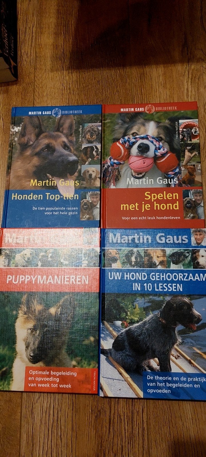 Martin Gaus Hondenboeken - Set van 4, Ophalen of Verzenden, Gelezen, Honden, Martin Gaus