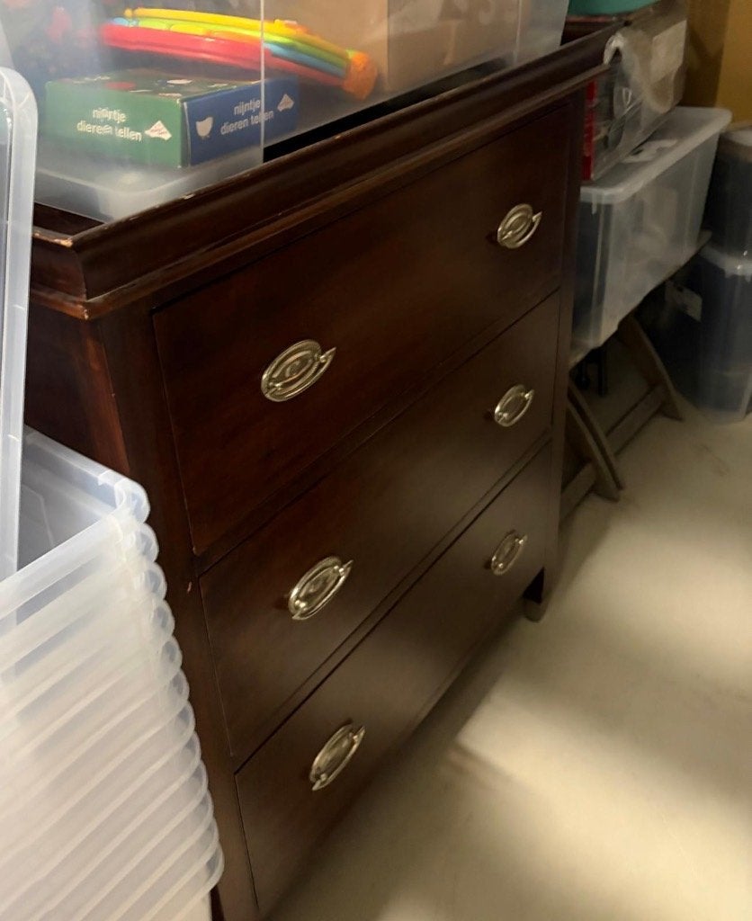 Klassiek dressoir, massief hout, Ophalen