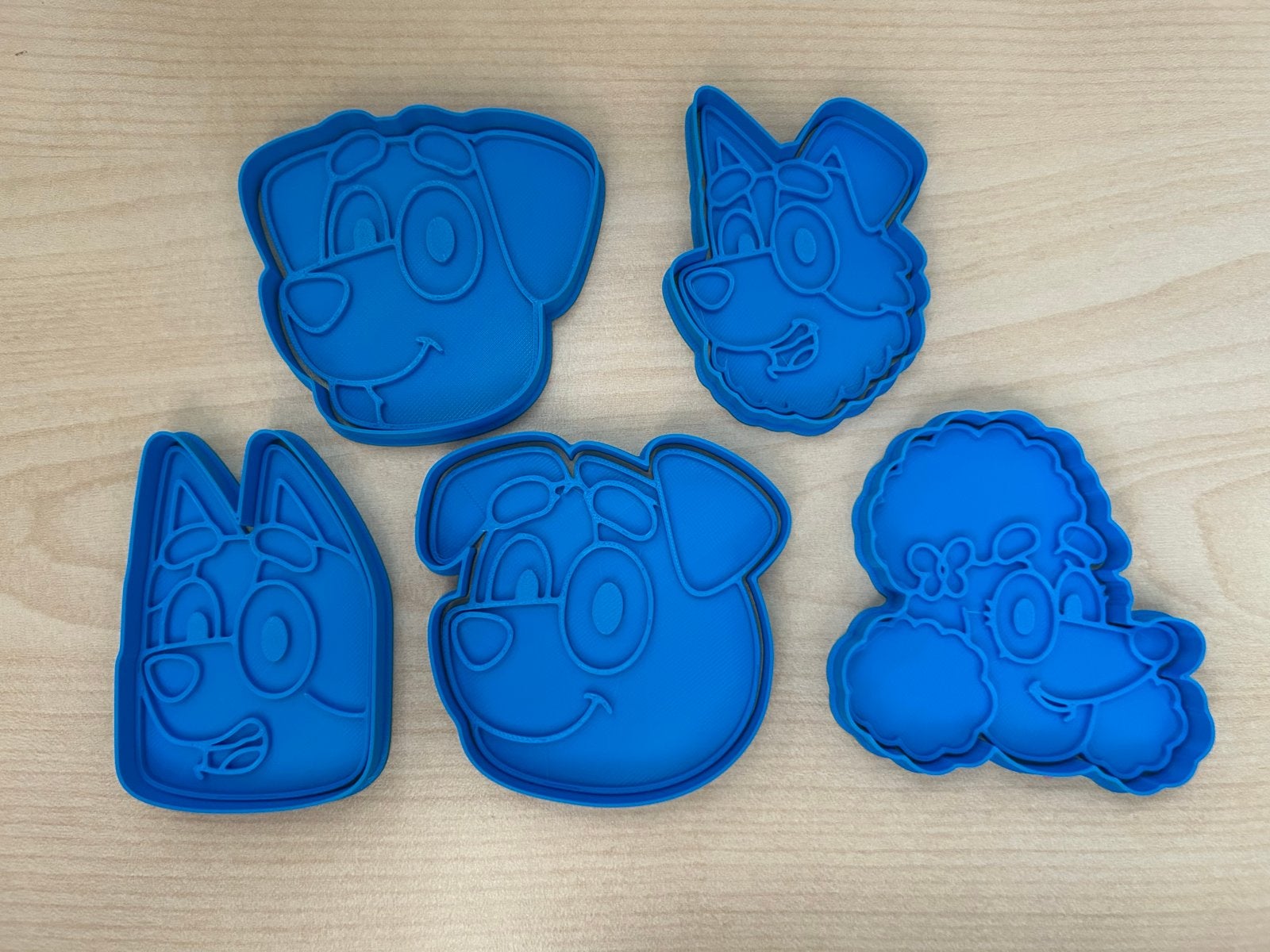 Gloednieuwe Bluey uitsteekvormen - Niet vaatwasserbestendig, Kunststof, Nieuw, Ophalen of Verzenden, Overige merken