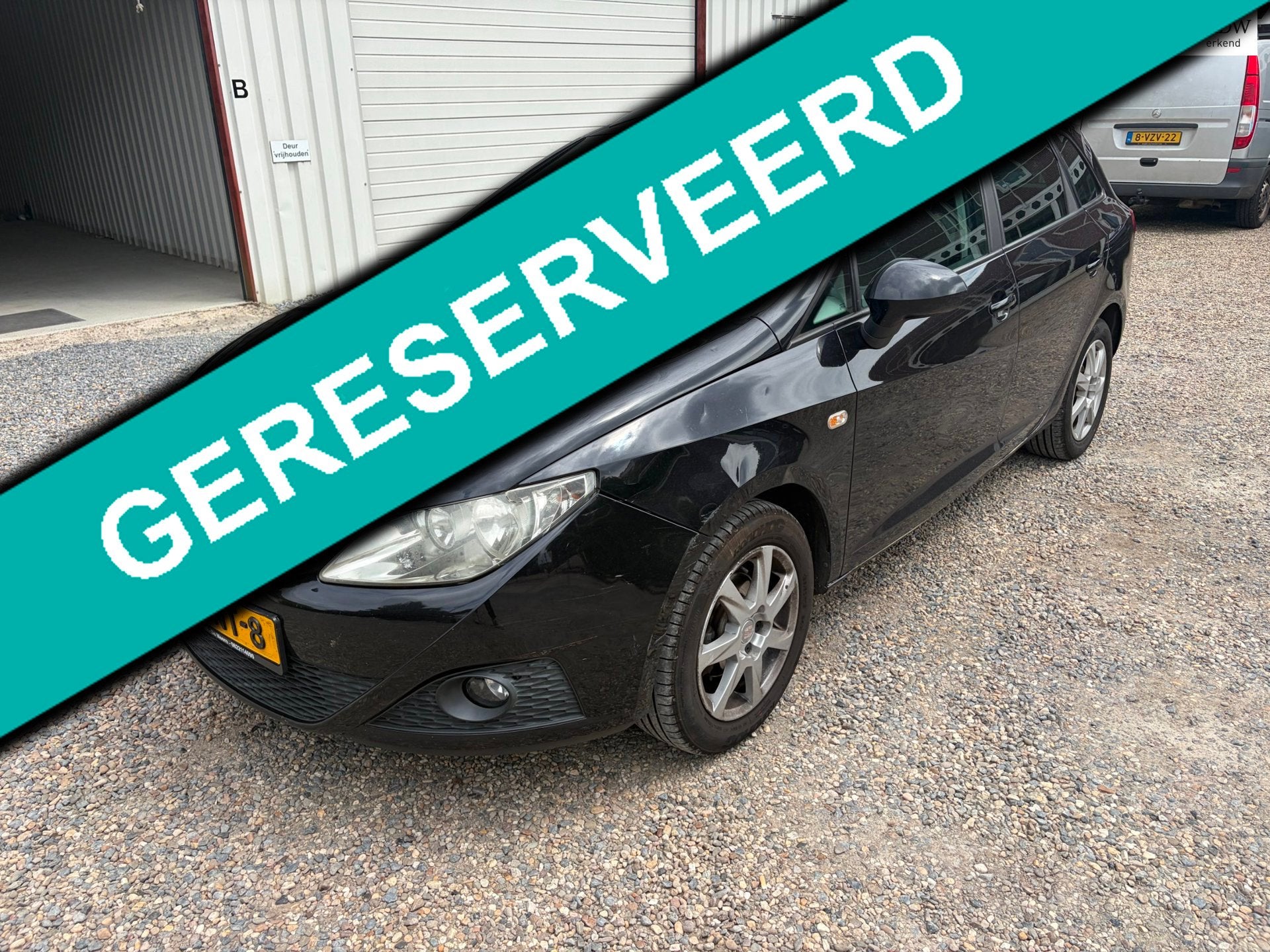 Seat Ibiza ST 1.2 TDI Style Ecomotive Motor 100 % schade !, Voorwielaandrijving, Euro 5, Stof, Gebruikt