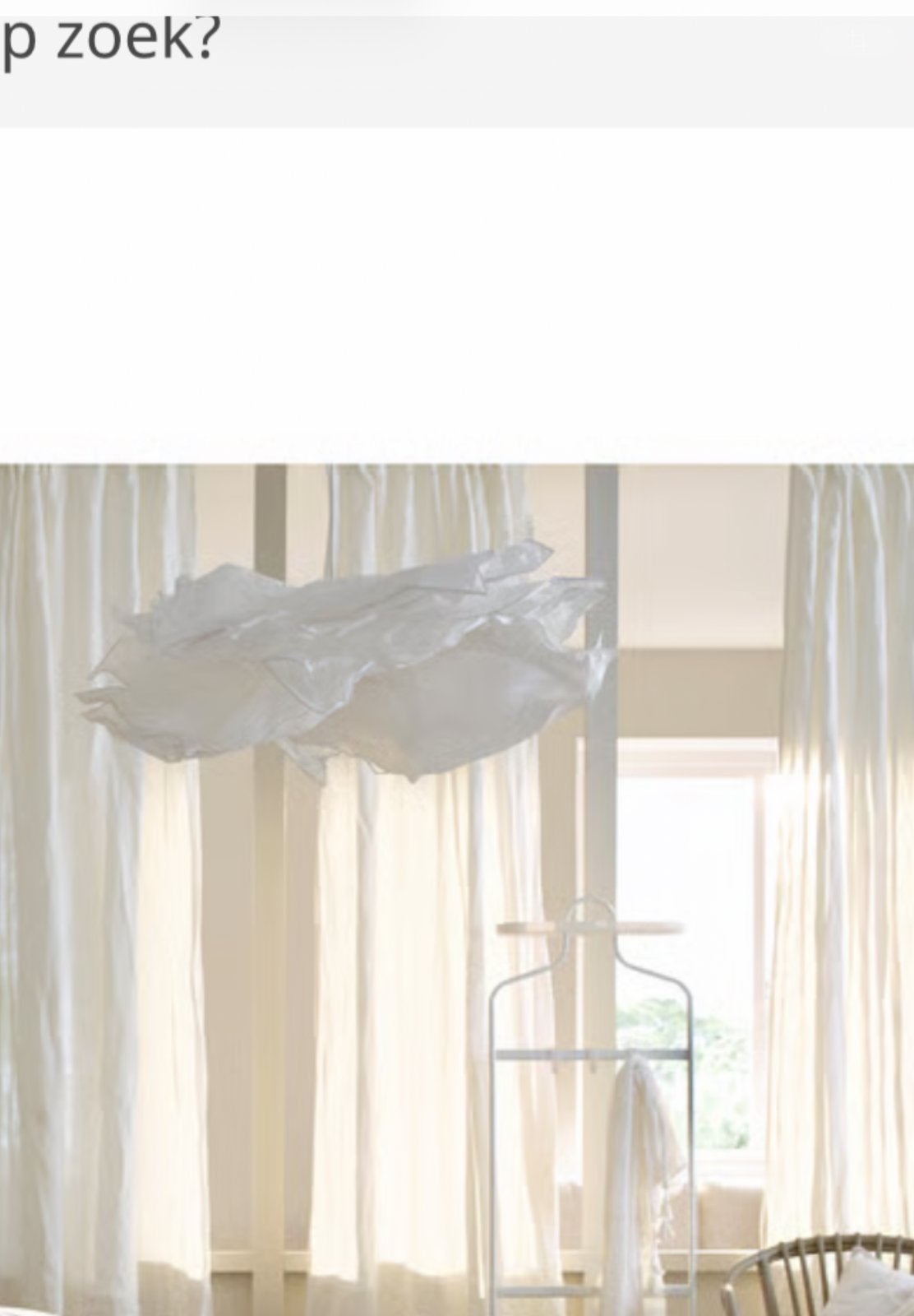 IKEA Krusning lamp, 85 cm - Nog in de verpakking, Ophalen, Nieuw, Kunststof, Minder dan 50 cm