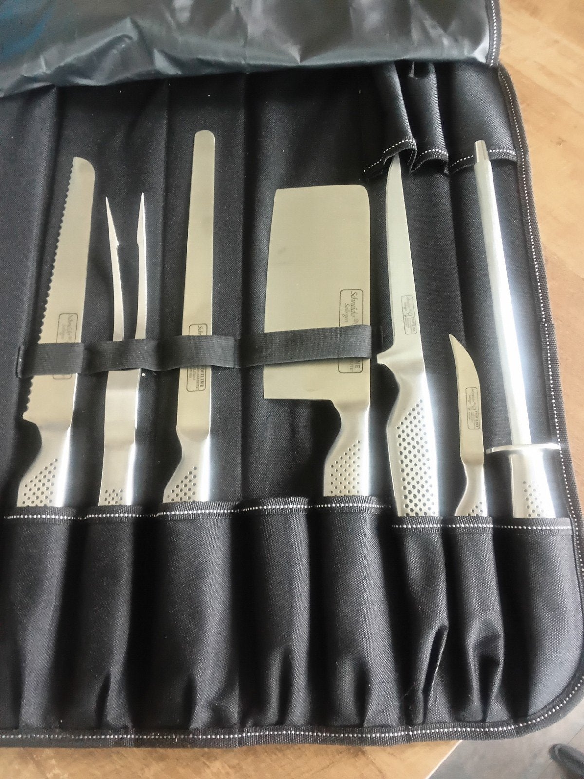 Schneider Gourmet de Luxe Messenset - Nieuwstaat, Ophalen of Verzenden, Nieuw, Rvs of Chroom