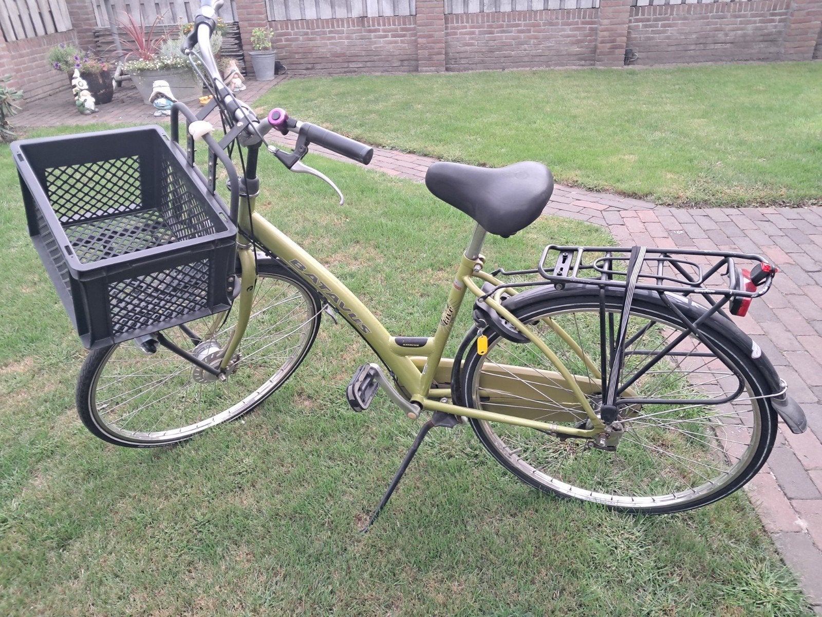 damesfiets batavus, Fietsen en Brommers, Ophalen, Gebruikt, 47 tot 50 cm, Versnellingen