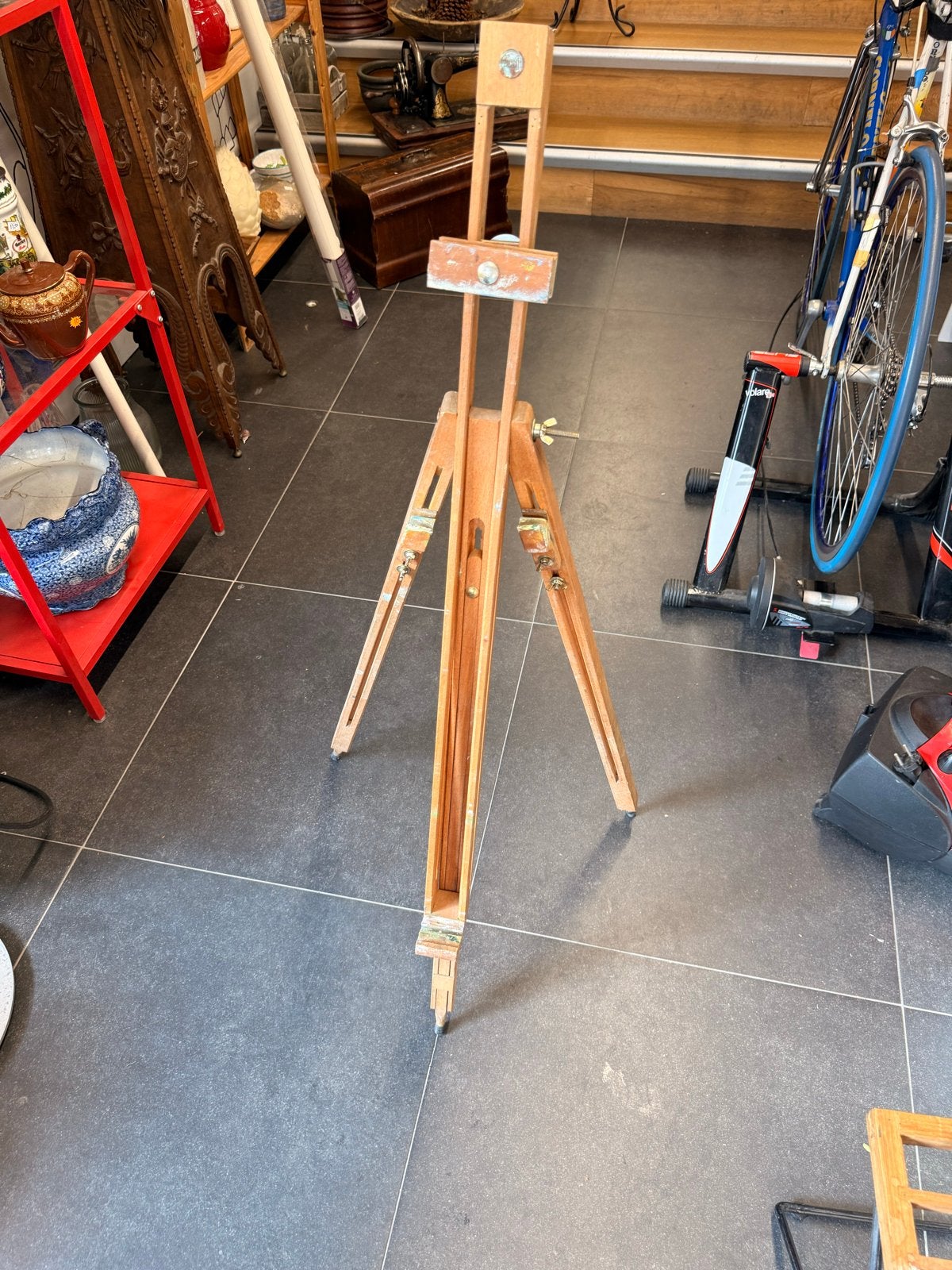 Houten schildersezel - Gebruikt, Hobby en Vrije tijd, Ophalen, Gebruikt, Ezel