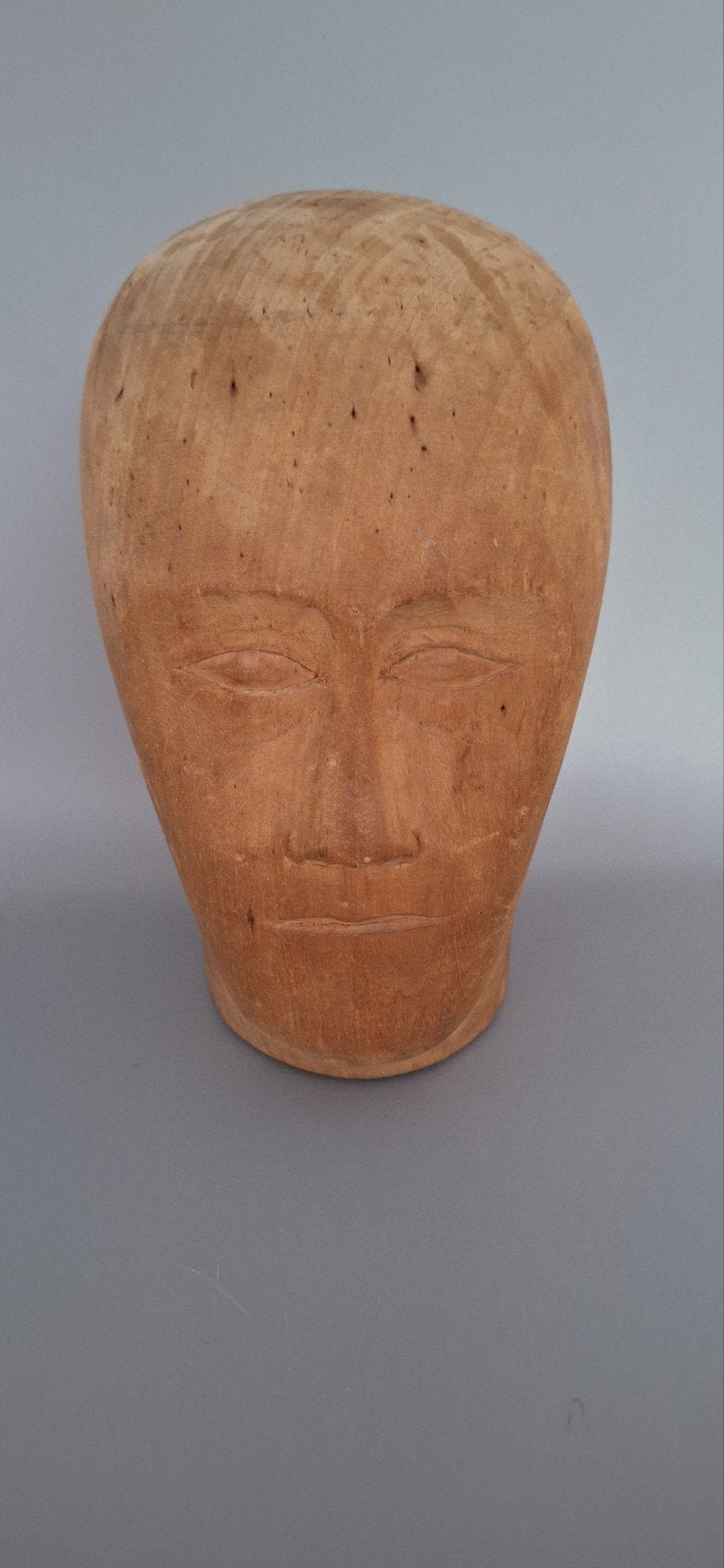 Antiek Duits hoedenhoofd pruikenhoofd Miliners head, Antiek en Kunst, Ophalen of Verzenden