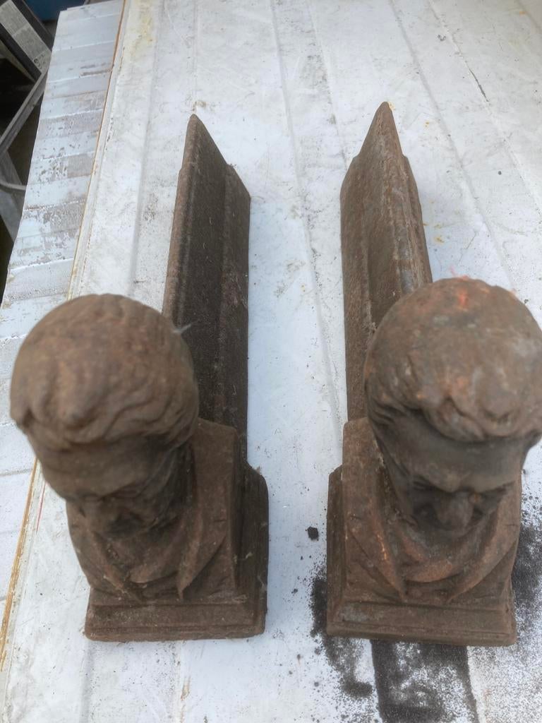 Open haard sfinx, Ophalen of Verzenden, Gebruikt
