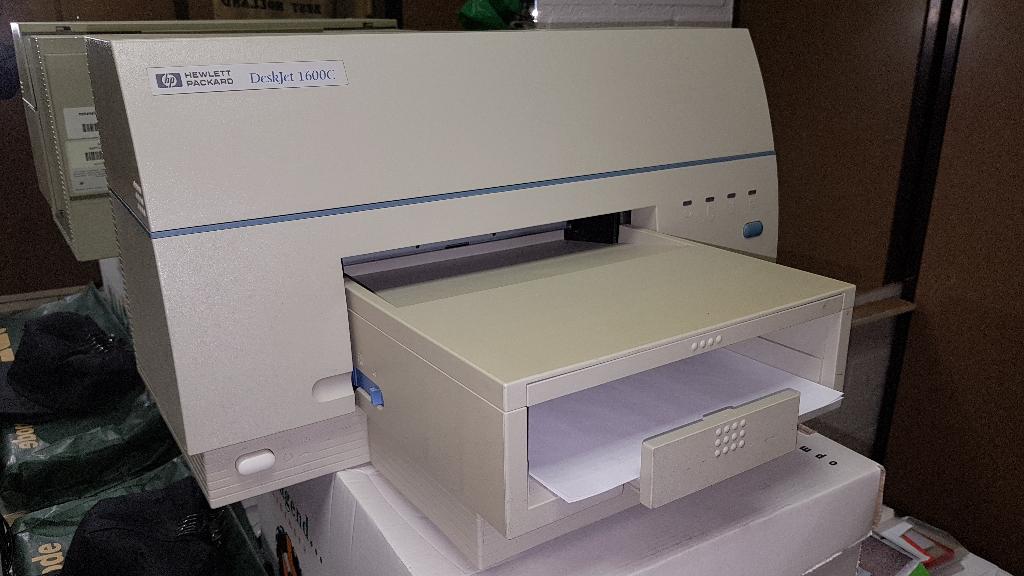 Printer HP Deskjet 1600C, Ophalen, Hp, Gebruikt, Kleur printen