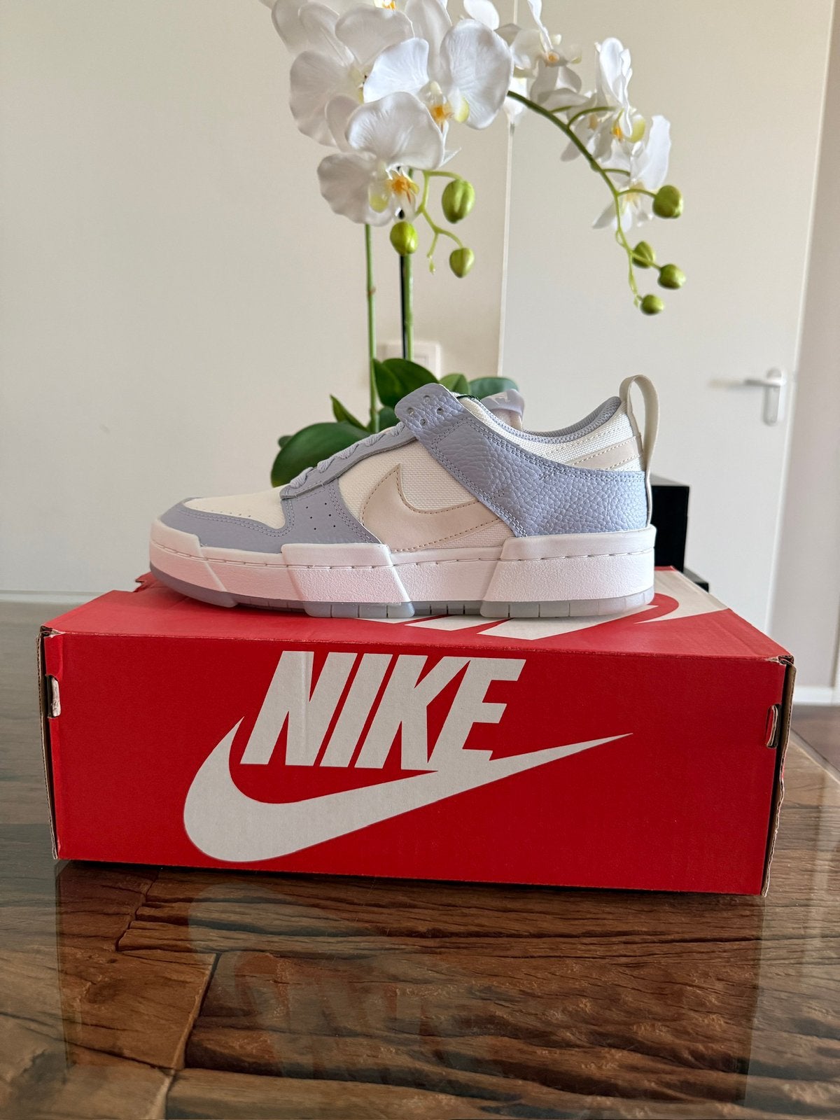 Nike Dunk Low Disrupt Summit White Ghost (Women's) 41, Ophalen of Verzenden, Nieuw, Wit