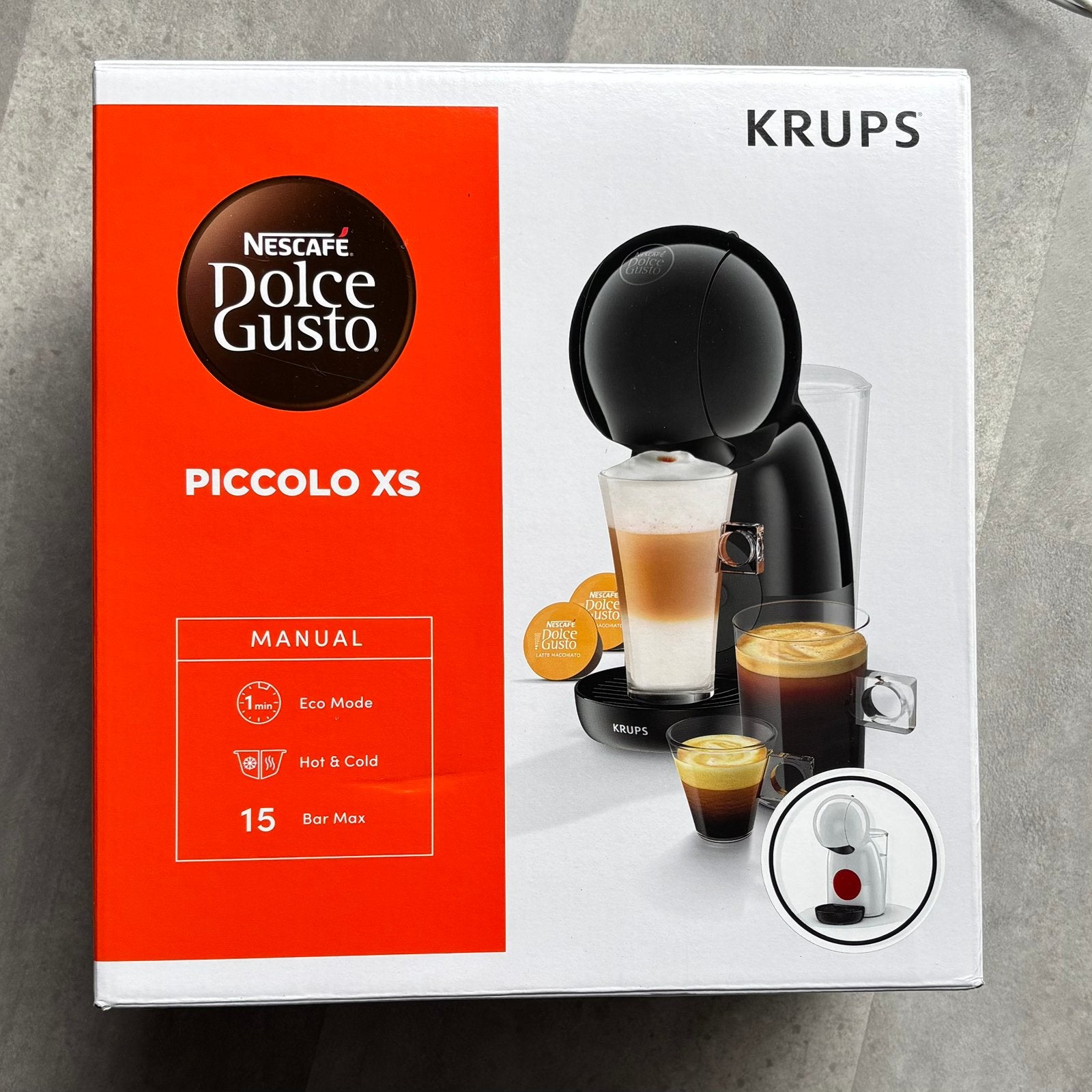 Nescafe Dolce Gusto Piccolo XS Wit Nieuw