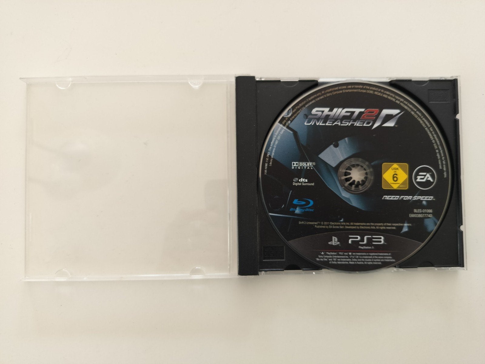 Shift 2 Unleashed - PS3 (krasvrij), Ophalen of Verzenden, Zo goed als nieuw, Racen en Vliegen