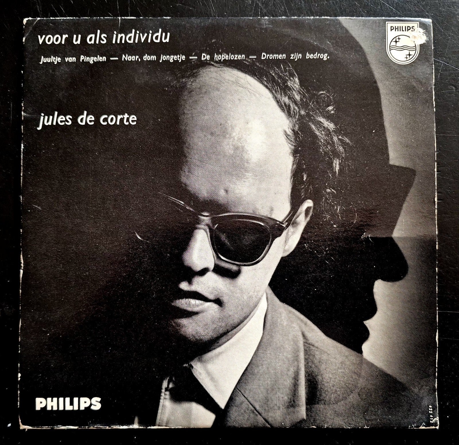 7"-EP/SINGLE  JULES DE CORTE - Voor U Als Individu, EP, Ophalen of Verzenden, Gebruikt, EP