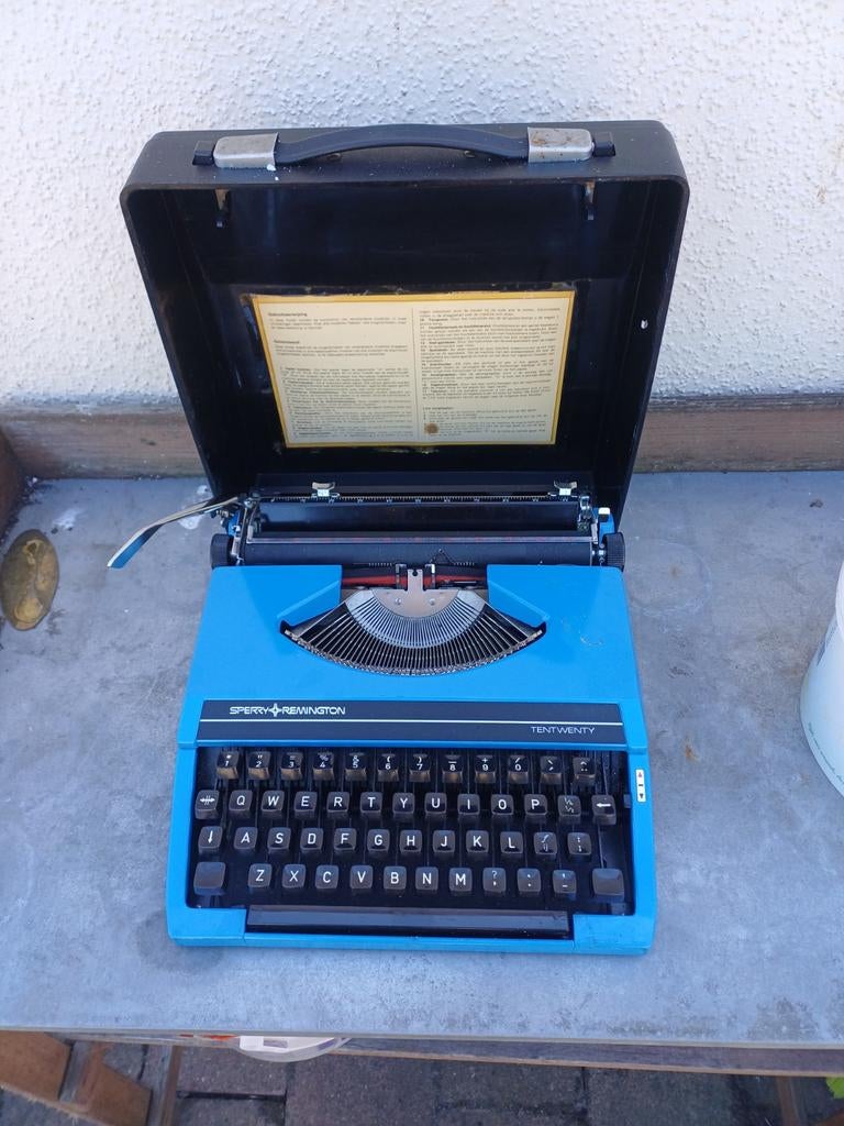 Vintage in nieuwe staat remington typemachine  tentwenty, Ophalen of Verzenden
