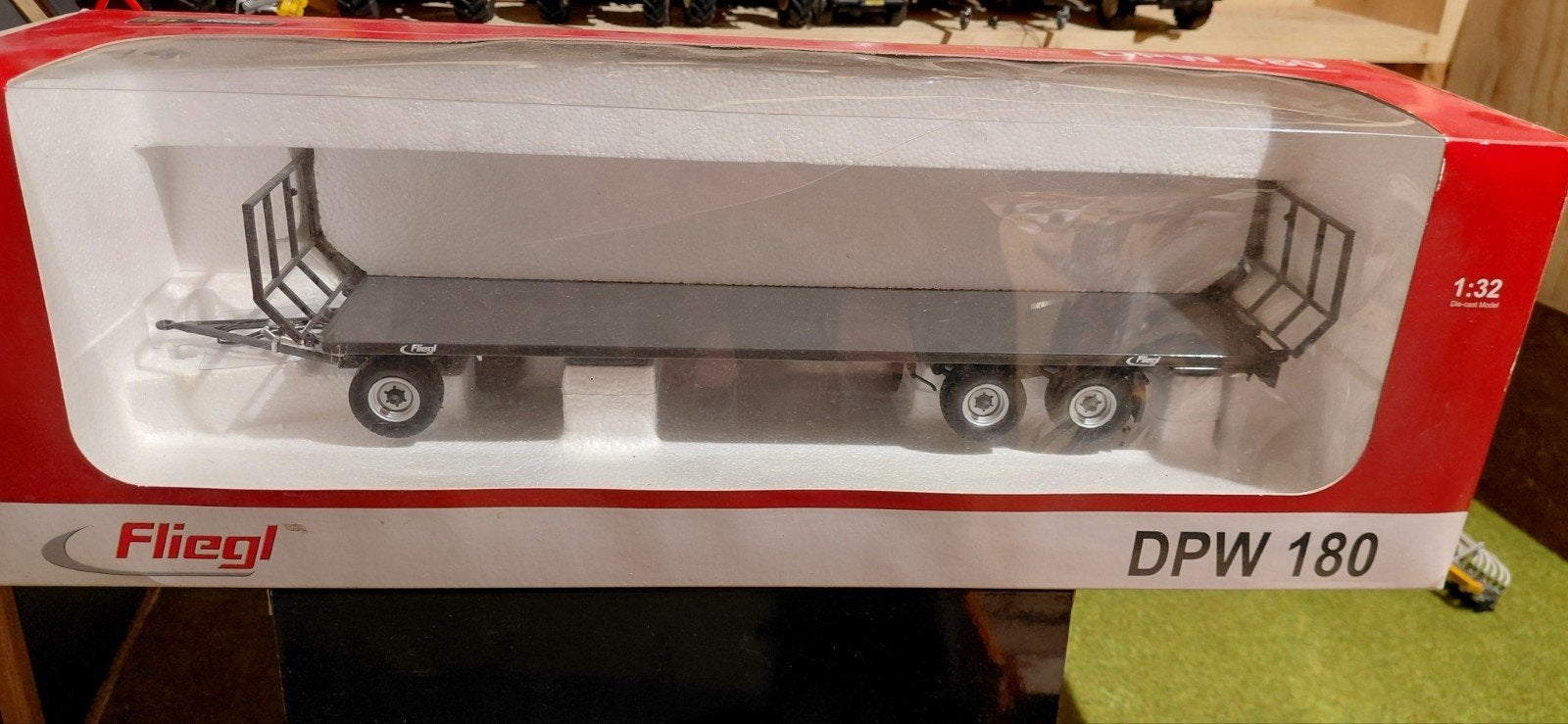 FLIEGL DPW 180 BALENWAGEN met 20 balen, Hobby en Vrije tijd, Ophalen of Verzenden, Auto, Overige merken