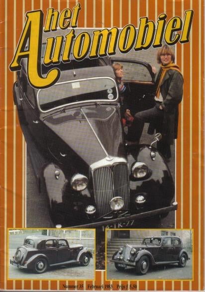 Automobiel 35 1983 : Rover P2 - Renault AX - Puch - Ferrari, Ophalen of Verzenden, Gelezen, Algemeen