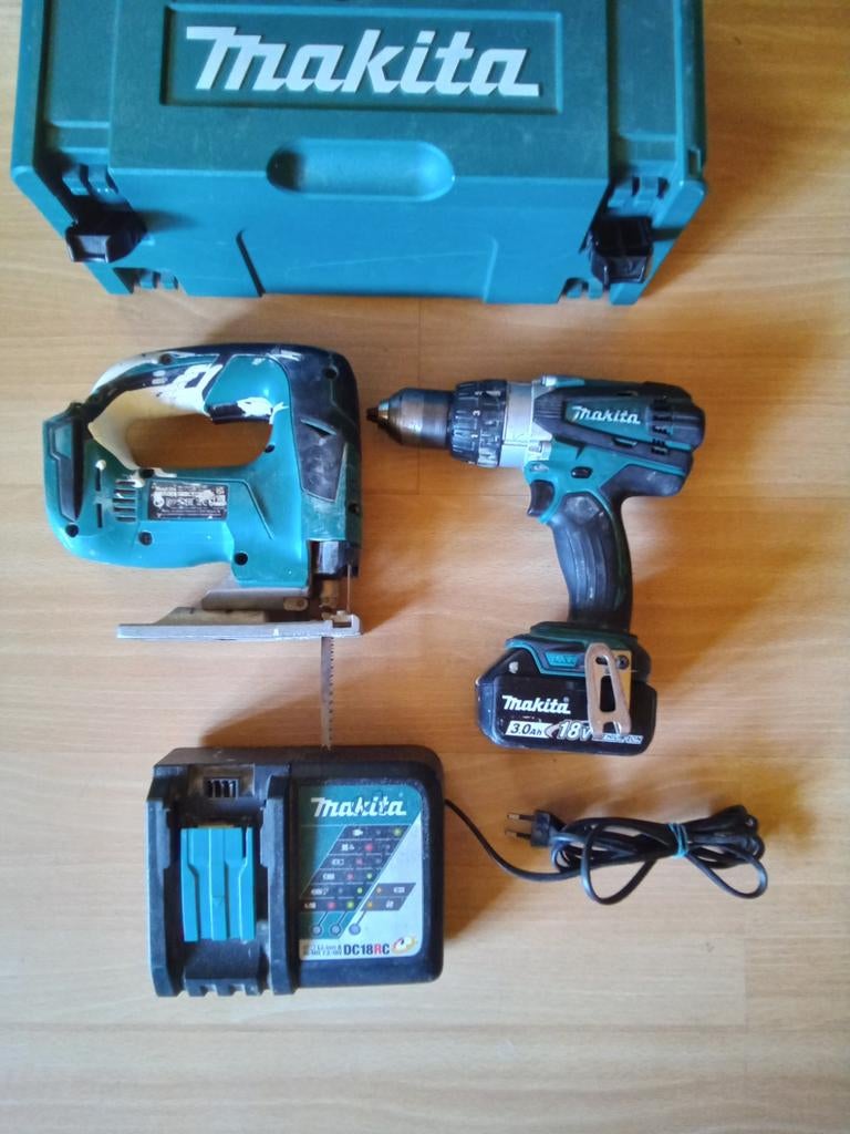 Makita DDF458  DJV182, Doe-het-zelf en Verbouw, Gereedschap | Boormachines, Ophalen