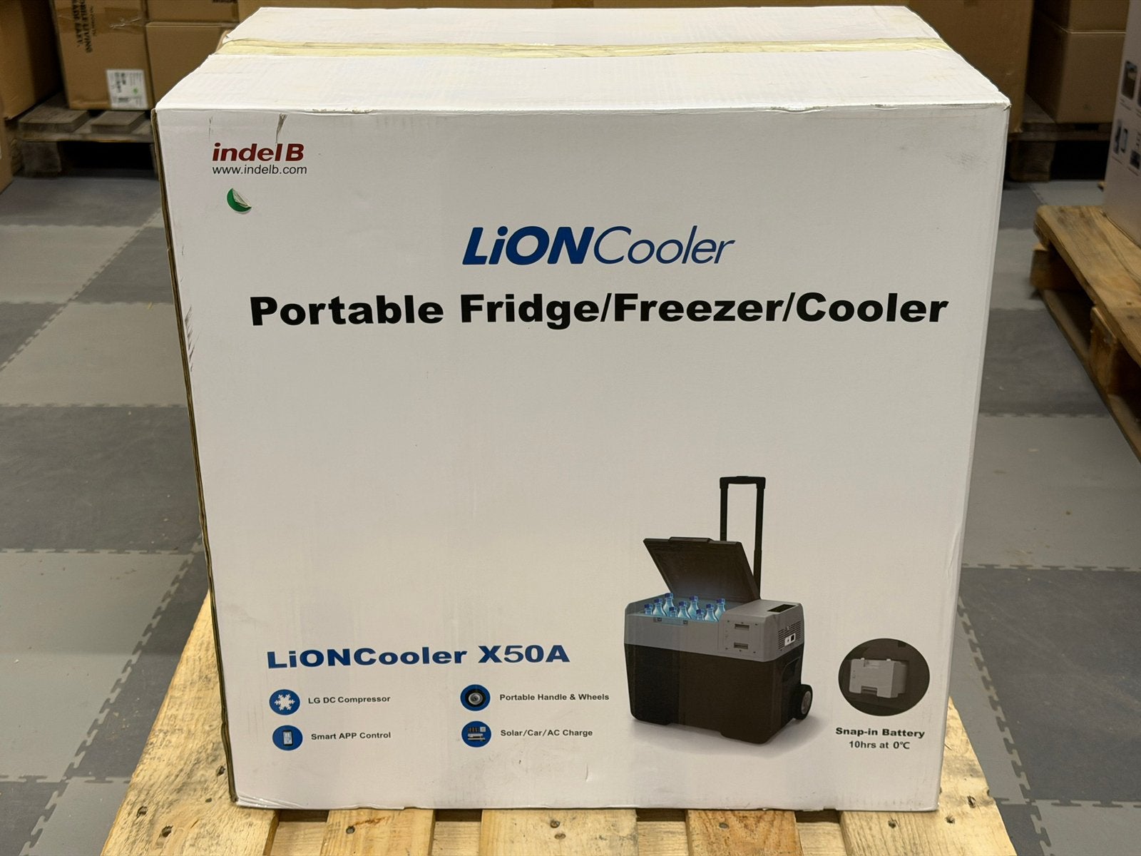 Indel B LiONCooler X50A Koel- en Vriesbox 12V/24V 50 liter, Ophalen of Verzenden, Nieuw, Elektrisch