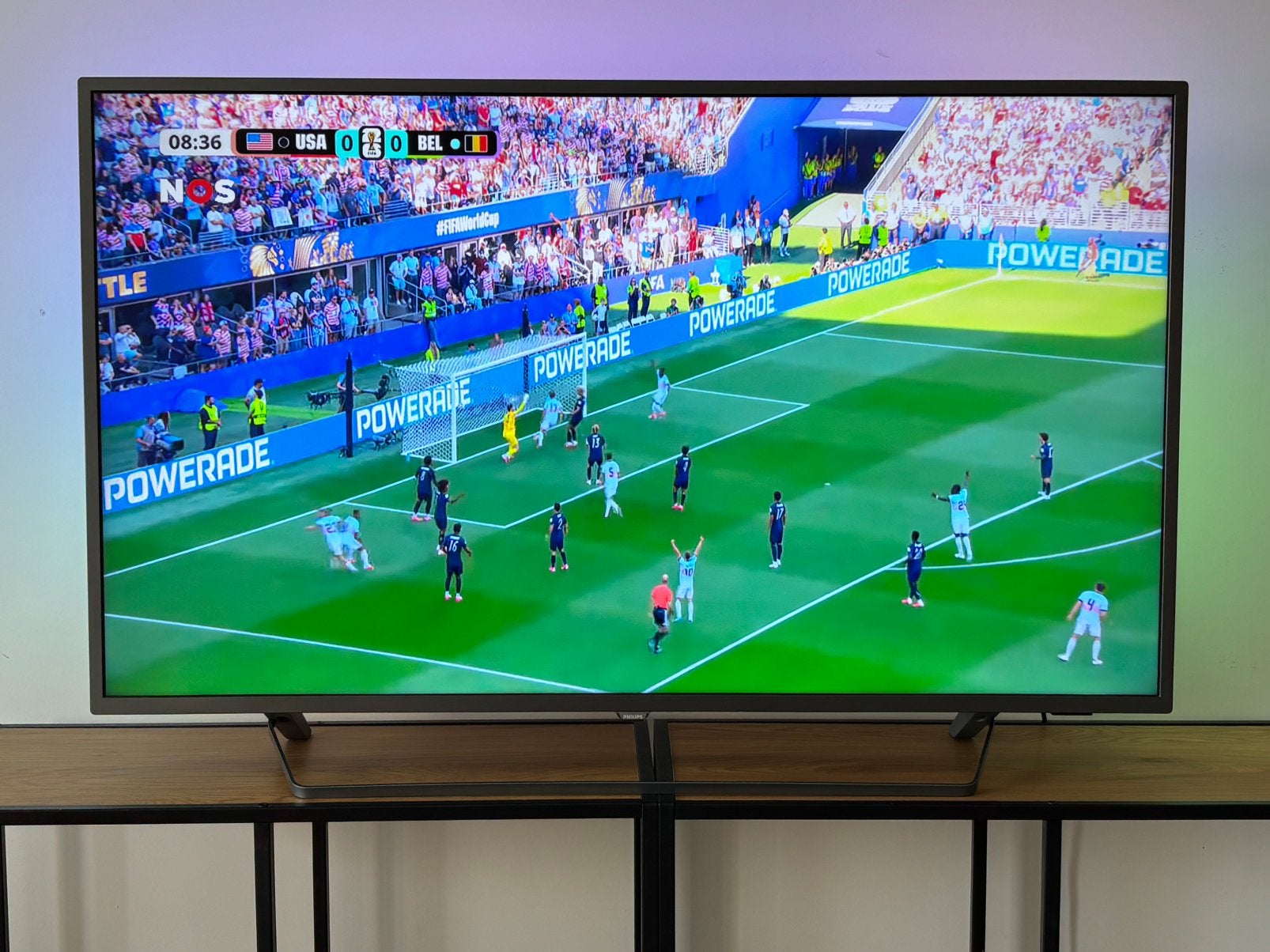 Philips 50” 4K Smart TV with Ambilight (50PUS7303)+TV Stand, Audio, Tv en Foto, Televisies, Gebruikt, LED, 100 cm of meer, 4k (UHD)