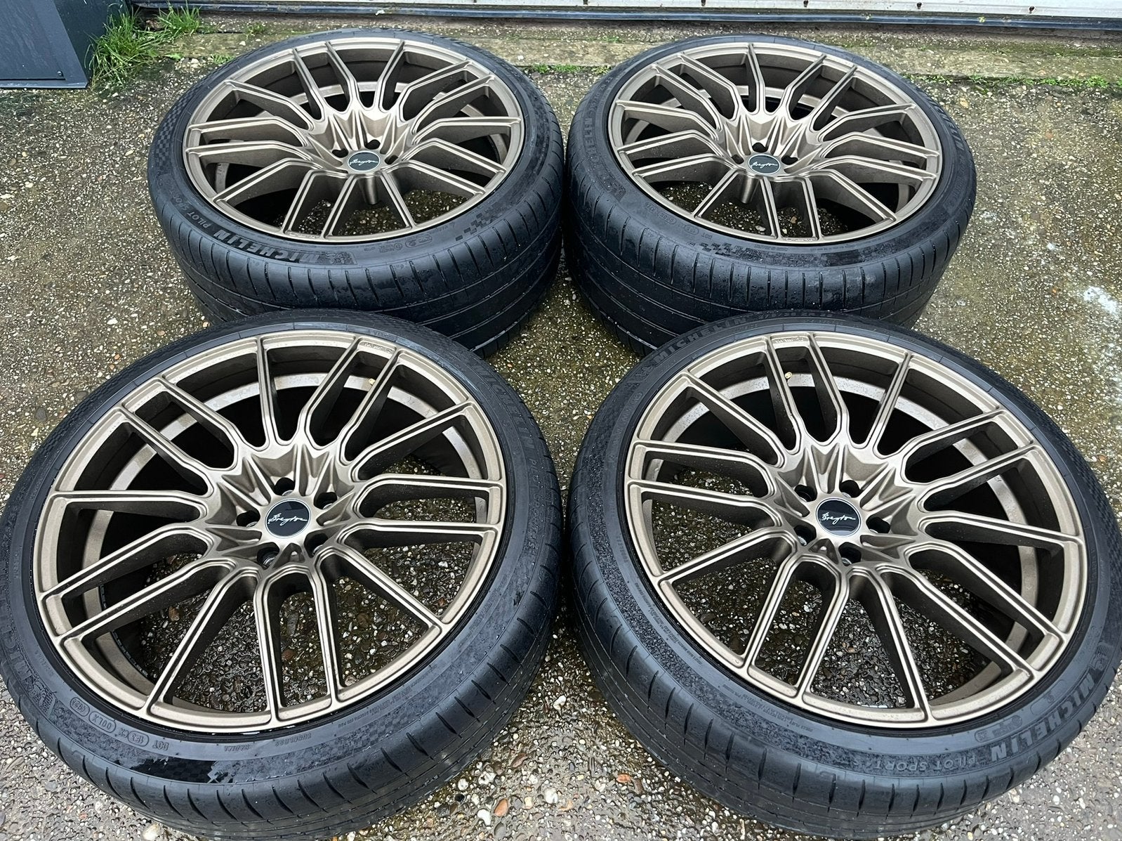 22” BMW X5 G05 X6 G06 Breyton Forged Bronze velgen, Auto-onderdelen, Banden en Velgen, Ophalen, Breyton, Gebruikt, Banden en Velgen