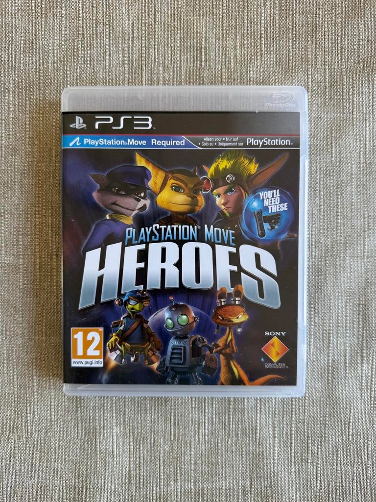 PlayStation Move Heroes - PS3, Avontuur en Actie, 1 speler, Ophalen of Verzenden, Zo goed als nieuw