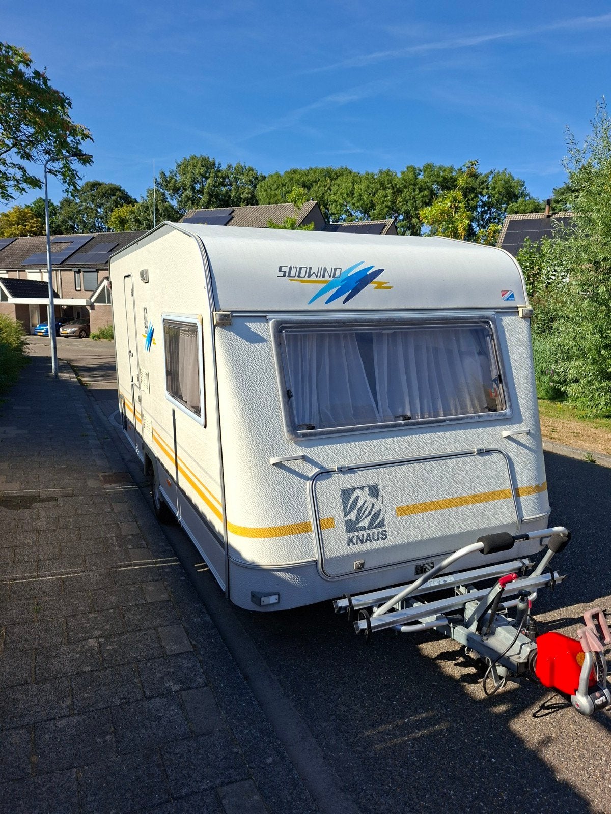 Knaus Sudwind 440 H - Complete en Goed Onderhouden Caravan, Caravans en Kamperen, Rondzit, Tot en met 2, Particulier, Luifel