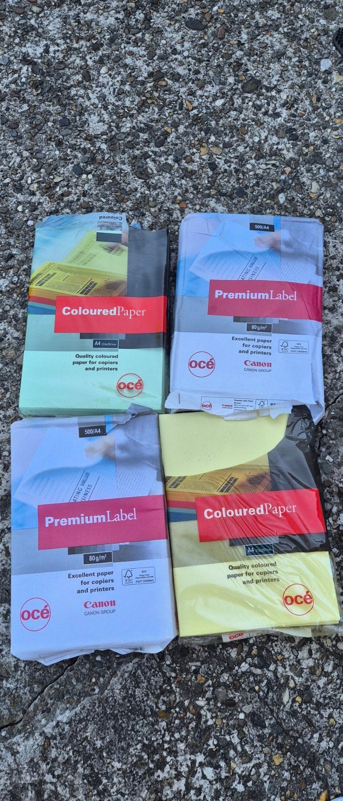 Kopieerpapier en insteekhoezen A4, Ophalen of Verzenden, Overige typen