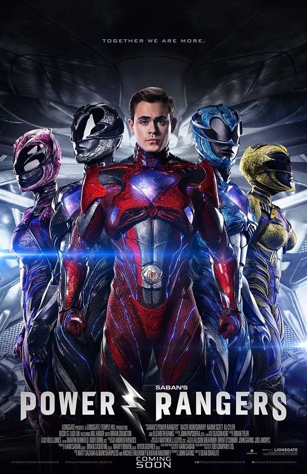 POWER   RANGERS      filmposter., Rechthoekig Staand, Verzenden, Nieuw, A1 t/m A3