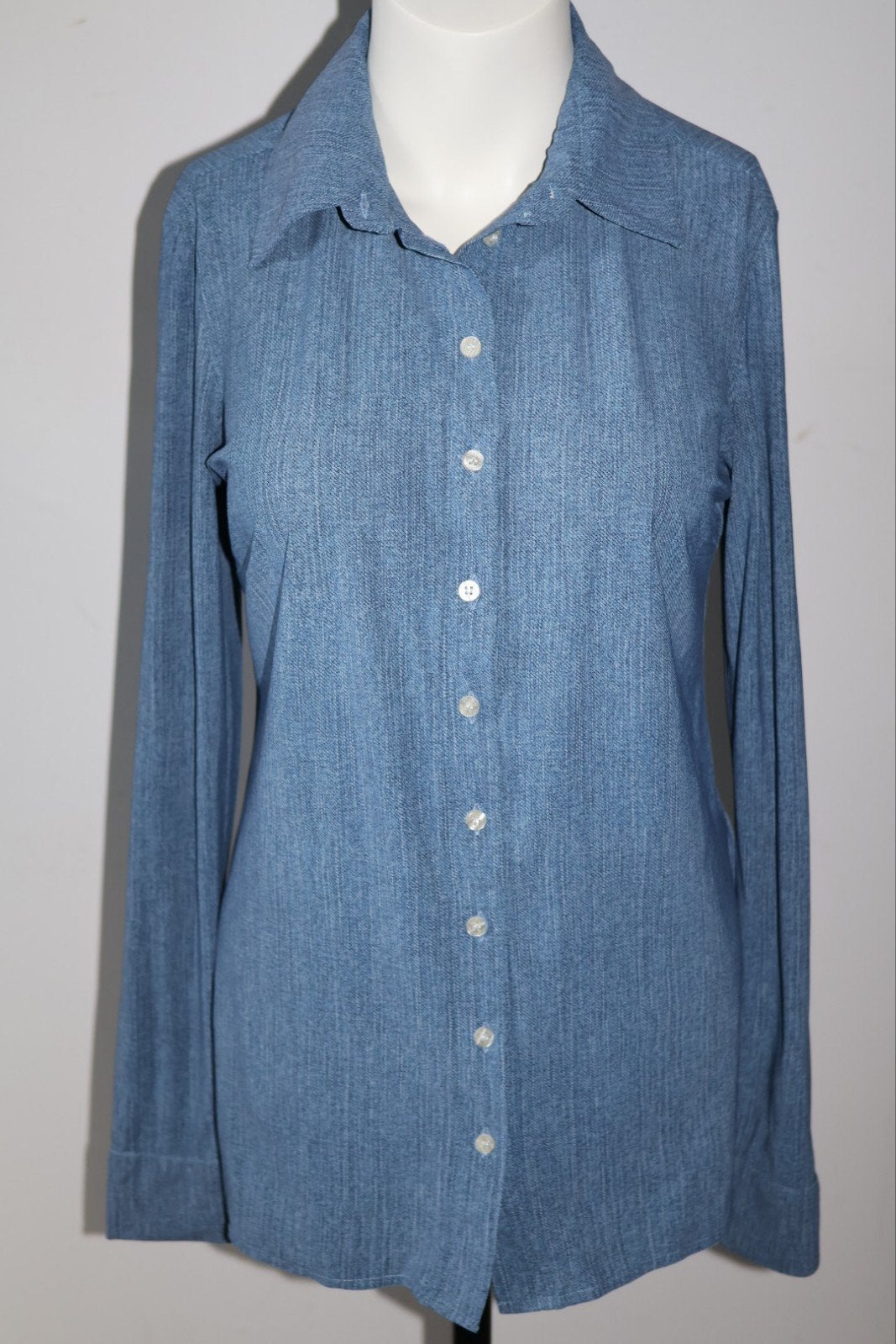 Studio Anneloes travelstof blouse maat 36 / S, Studio Anneloes, Blauw, NL, Ophalen of Verzenden