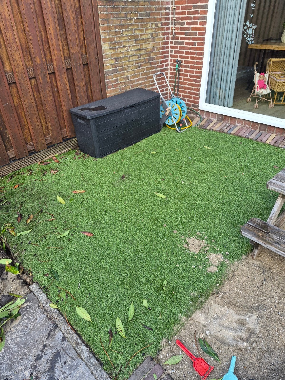 Kunstgras in goede staat, Ophalen, Gebruikt, Minder dan 10 m², Kunstgras