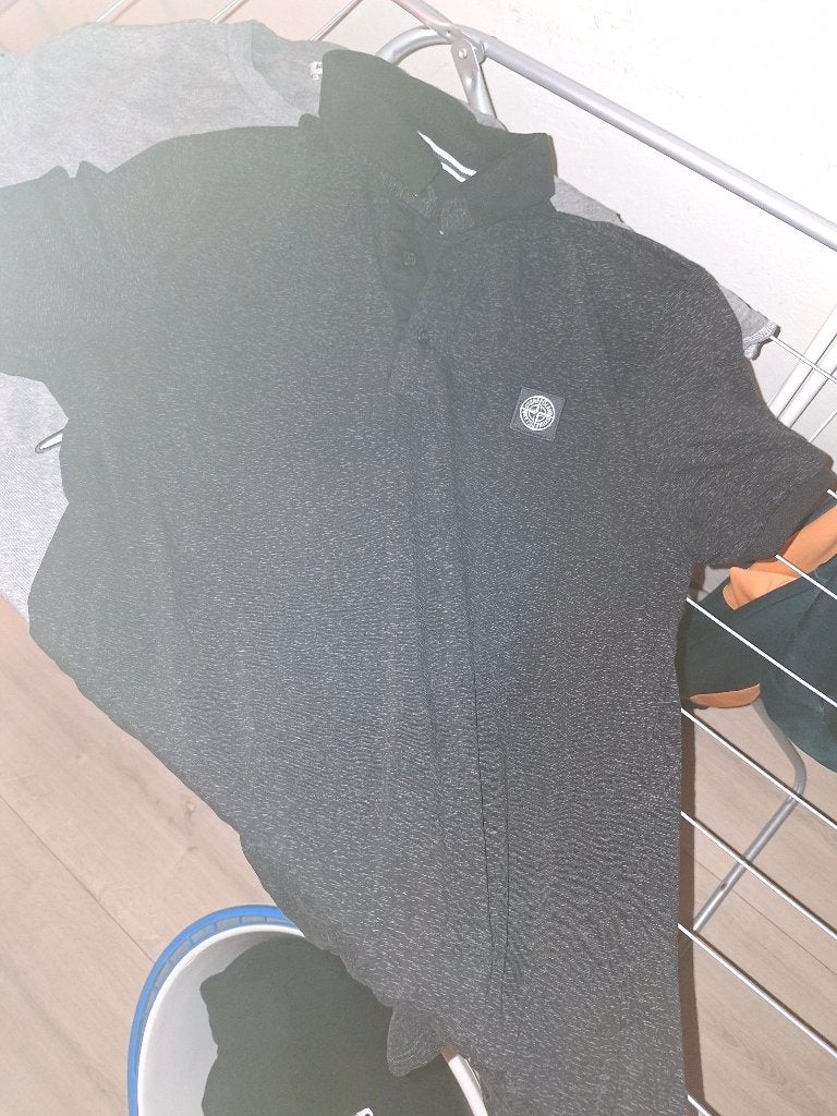 Stone island polo origineel, Kleding | Heren, Ophalen of Verzenden, Zo goed als nieuw, Zwart, Stone Island