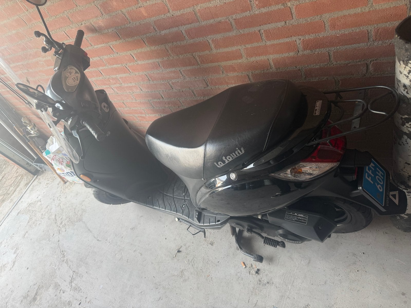 La Souris scooter - Zwart, goed onderhouden, Fietsen en Brommers, Ophalen of Verzenden, Gebruikt, Overige typen, Overige merken