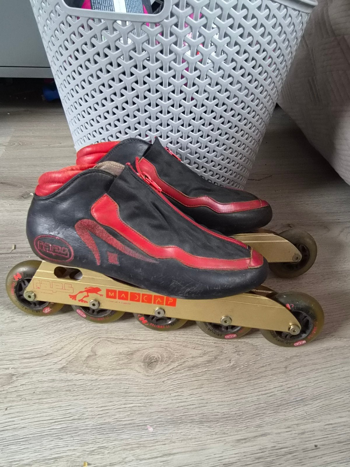 Raps skeelers, Ophalen