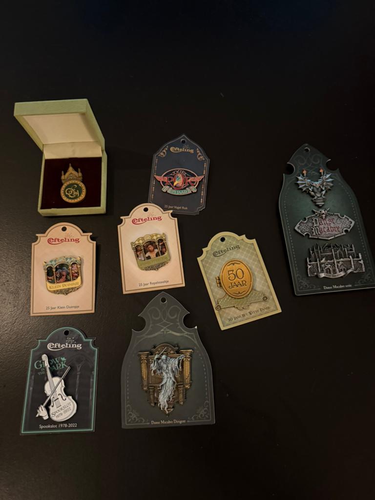 Verschillende Efteling pins, Ophalen of Verzenden, Nieuw, Button of Speldje