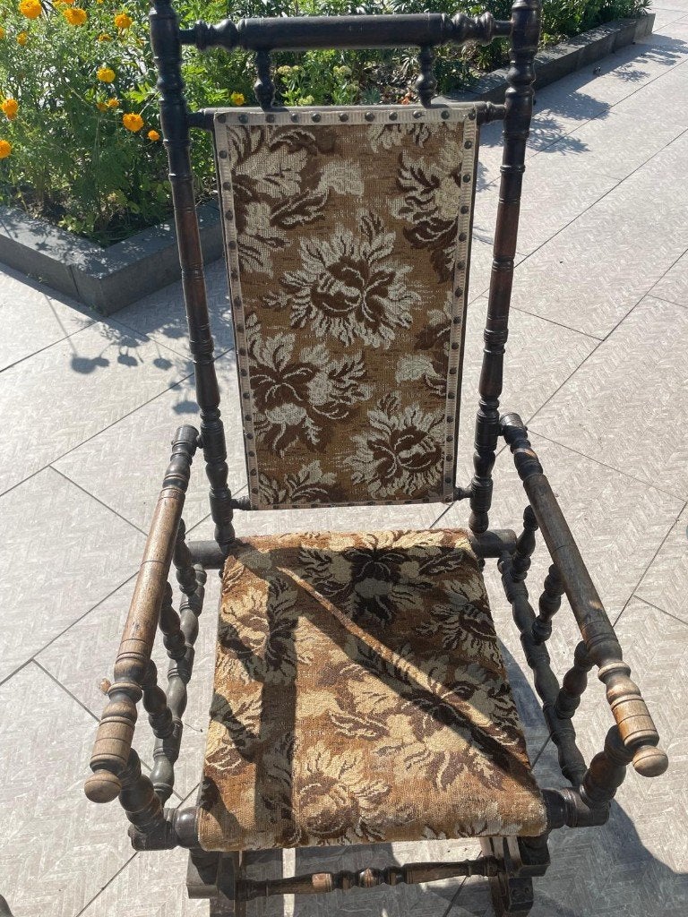antiek schommelstoelen, Ophalen