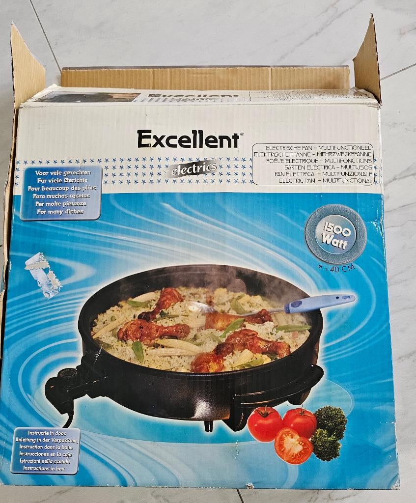 TE KOOP ELEKTRISCHE PARTYPAN, Ophalen of Verzenden, Nieuw, Overige materialen, Overige typen