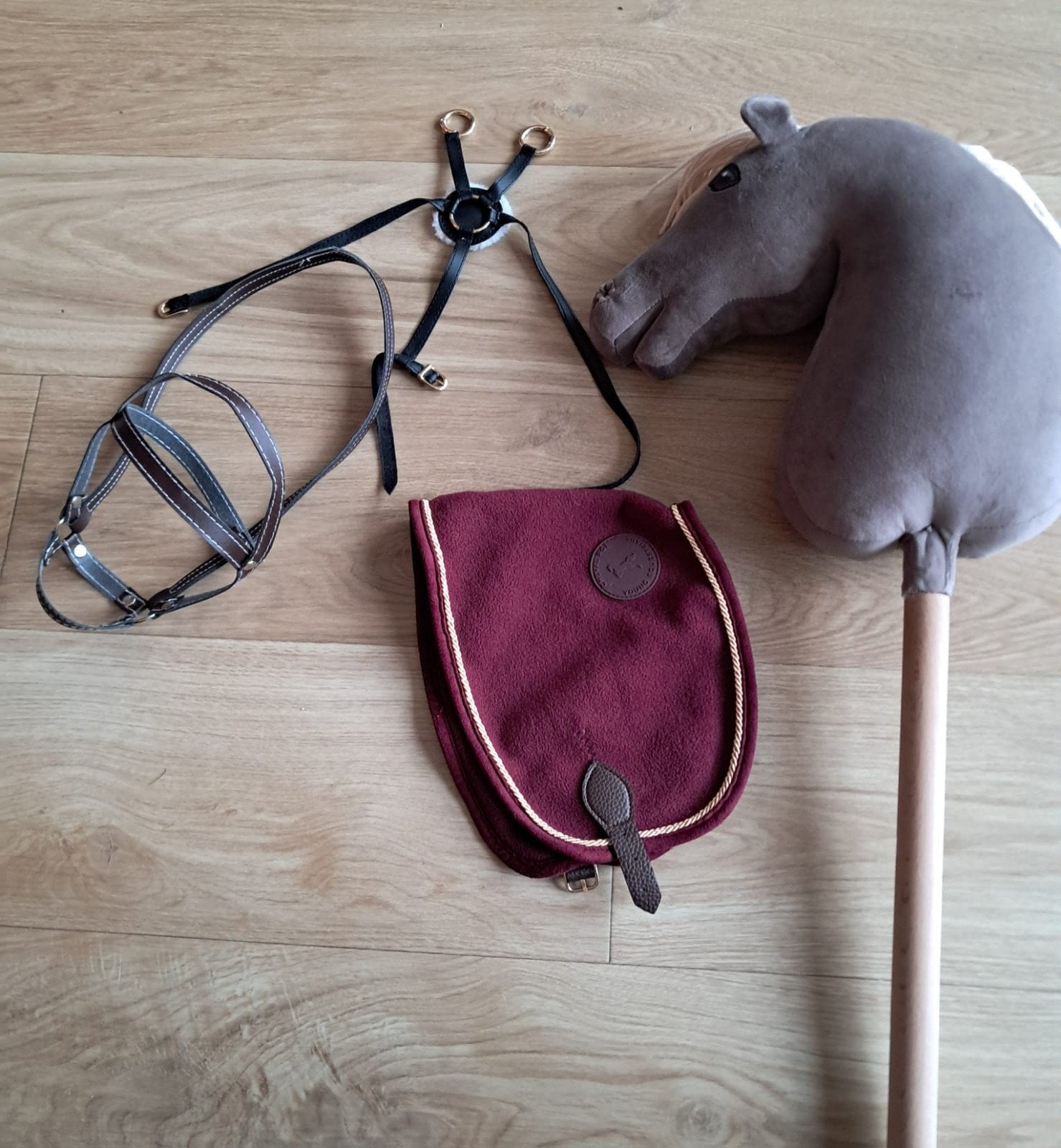 Hobby horse stokpaard met martingaal en deken, Ophalen, Gebruikt, Overige typen
