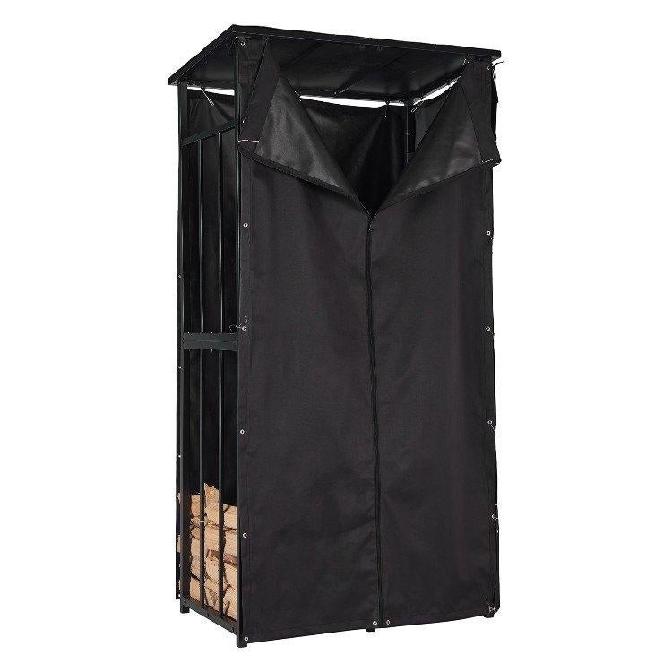 Houtopslag met dak | Brandhoutrek | Houtrek | 90x60x180cm, Minder dan 3 m³, Ophalen of Verzenden