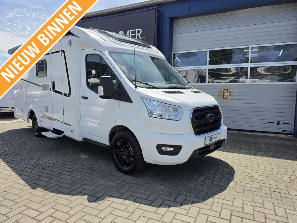 Etrusco V 6.6 SF Enkele bedden, Automaat, Caravans en Kamperen, Campers, Automaat, Ford, Bedrijf, Diesel