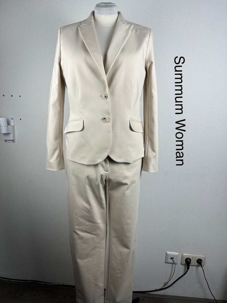 Summum Woman Broekpak  (mt: 46) 33,2/9838, Summum Woman, Summum Woman, Beige, Maat 46/48 (XL) of groter