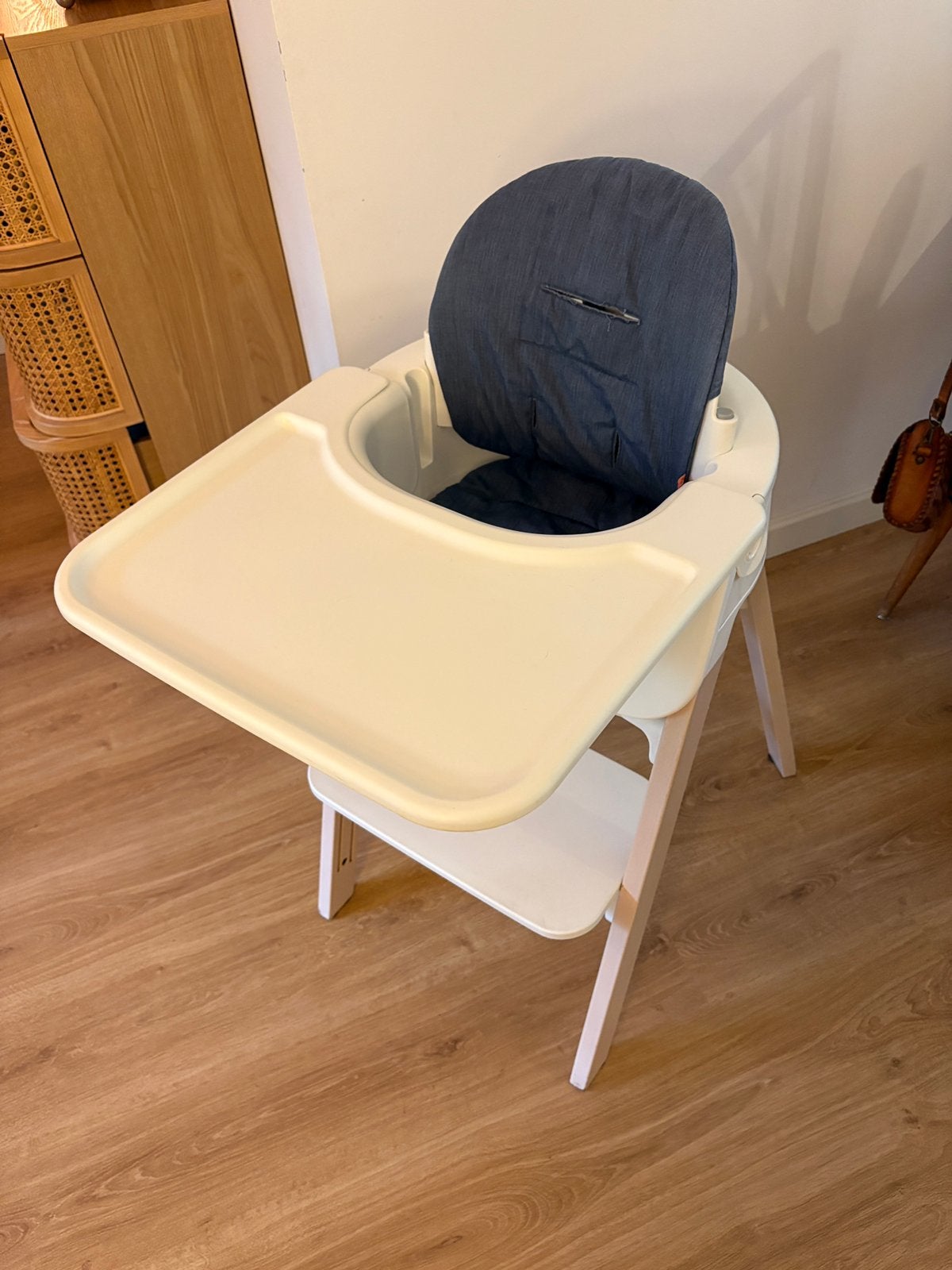 Stokke Steps meegroeistoel kinderstoel, Kinderen en Baby's, Kinderstoelen, Ophalen, Zo goed als nieuw, Meegroeistoel
