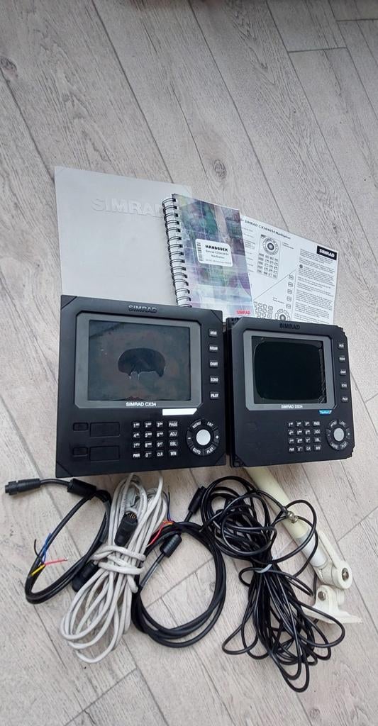 Simrad CX34/Simrad DS34 kaartplotter fishfinder radar ., Watersport en Boten, Navigatiemiddelen en Scheepselektronica, Ophalen of Verzenden