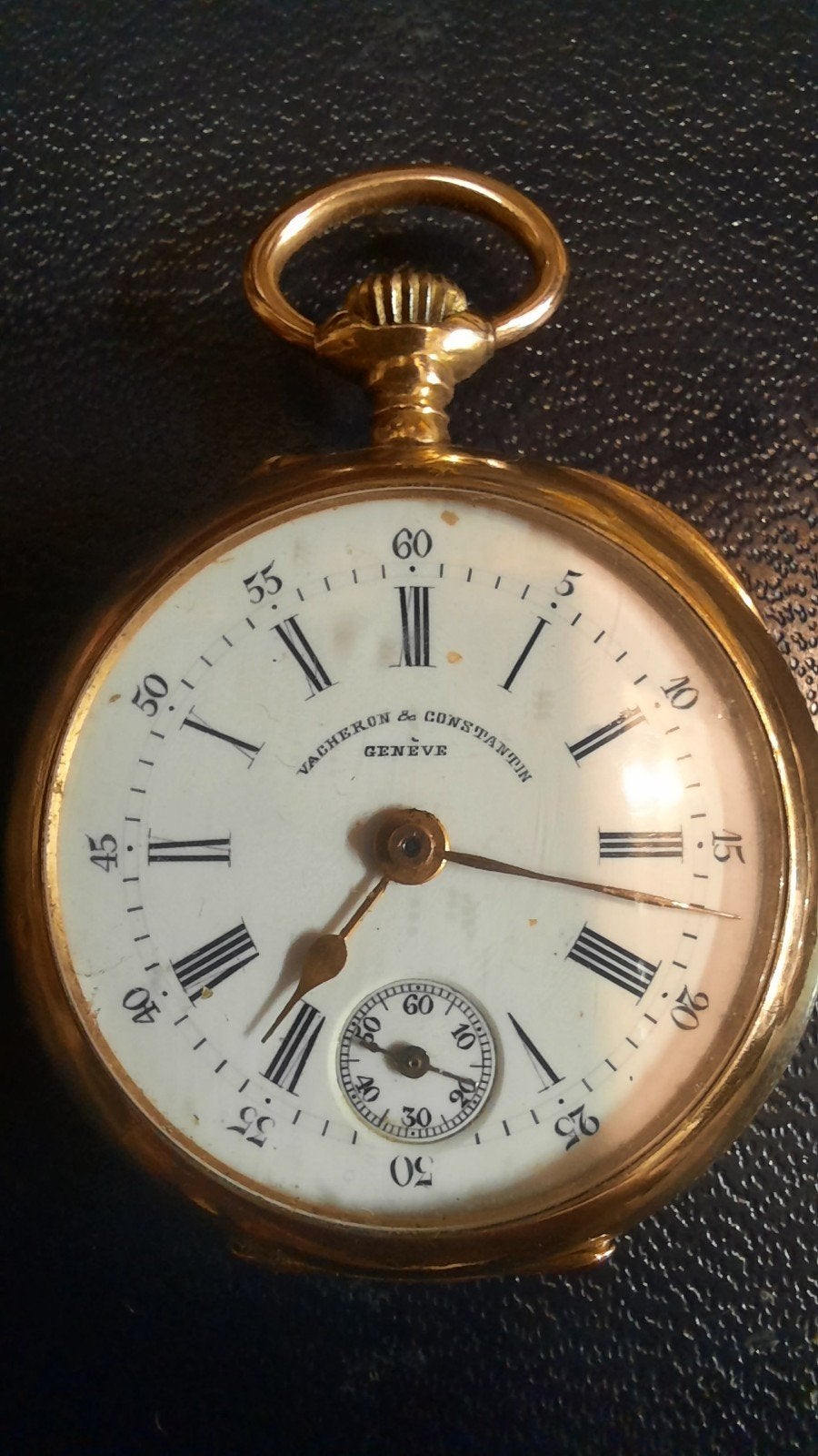 Exclusief 18k Gouden Vacheron & Constantin Dames Hanghorloge, Ophalen of Verzenden, Goud, Zakhorloge, Overige merken