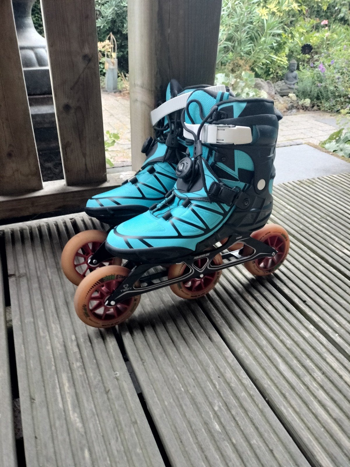 Powerslide Fhuzion skeelers maat 45, Ophalen of Verzenden, Zo goed als nieuw, Powerslide