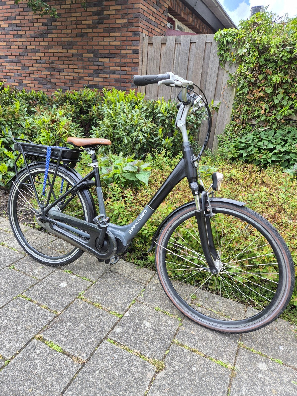 Mooie Brinckers middenmotor Elektrische Fiets, Electric bike, Ophalen of Verzenden, Zo goed als nieuw, Brinckers, 51 tot 55 cm